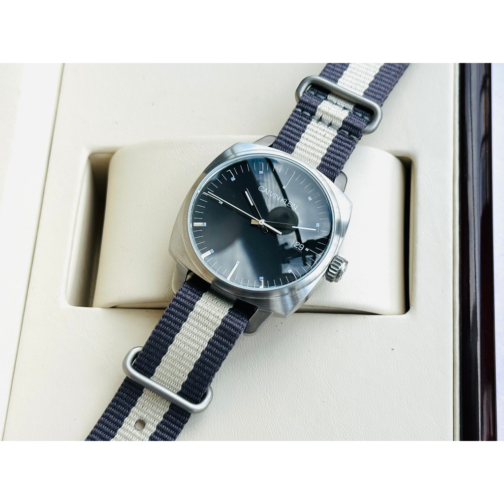 Đồng hồ nam dây vải Calvin Klein K9N111P1