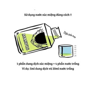 Nước Súc Miệng Marvis 120ml Nobox