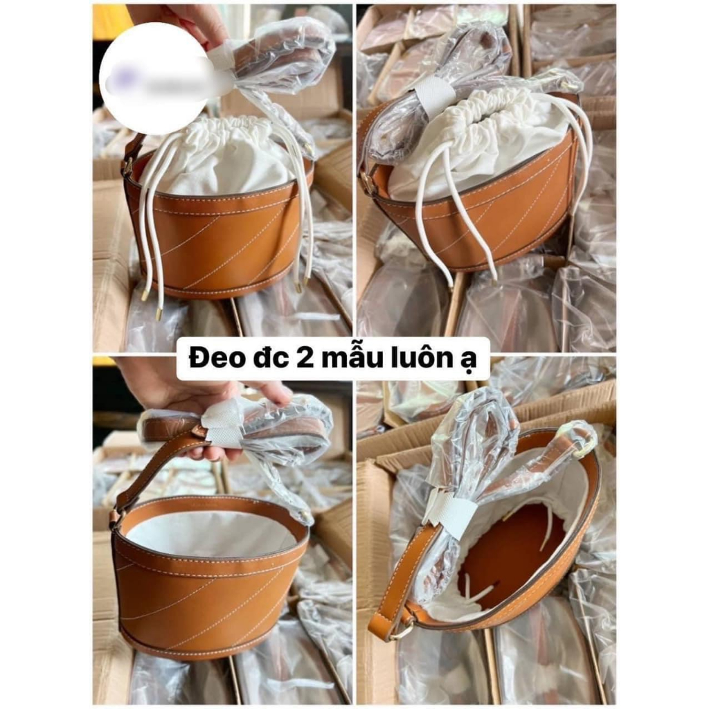 Túi Gift Estee Bucket Nâu