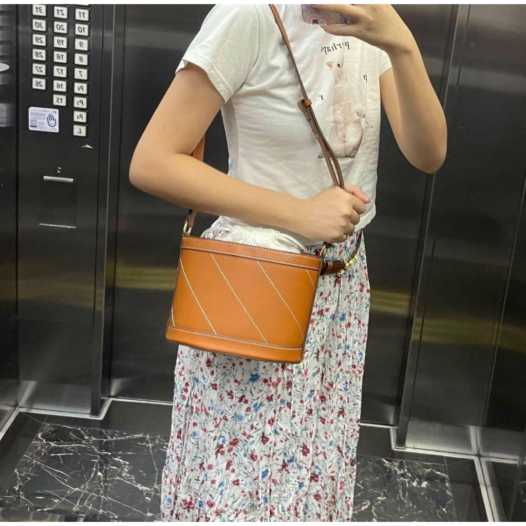 Túi Gift Estee Bucket Nâu