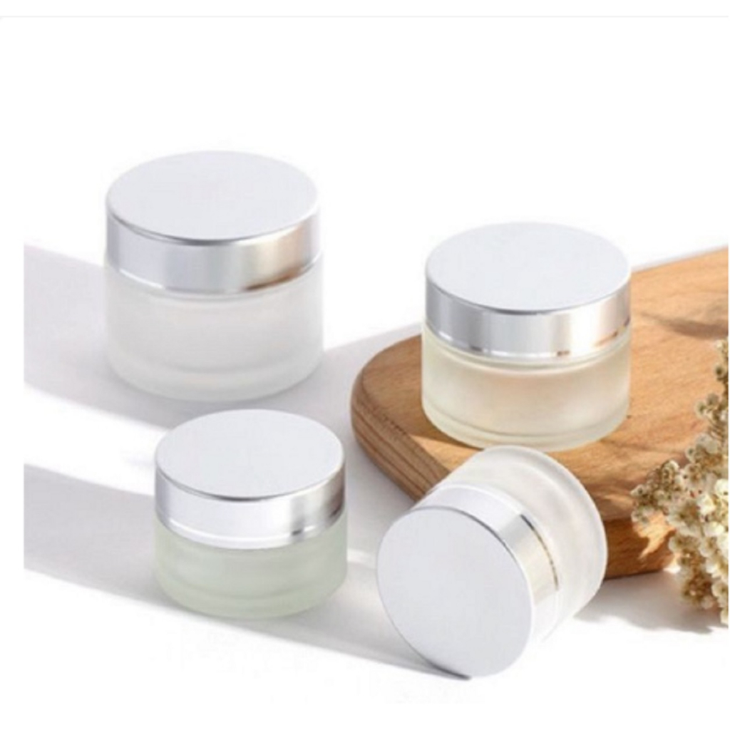 Hũ chiết mỹ phẩm 20g 30g 20ml 30ml, hũ thủy tinh, hũ chiết kem, hũ đựng kem du lịch