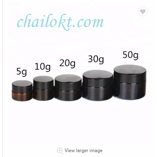 Hũ chiết mỹ phẩm 20g 30g 20ml 30ml, hũ thủy tinh, hũ chiết kem, hũ đựng kem du lịch