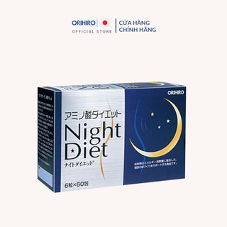 Viên uống giảm cân Night Diet Orihiro hộp 60 gói