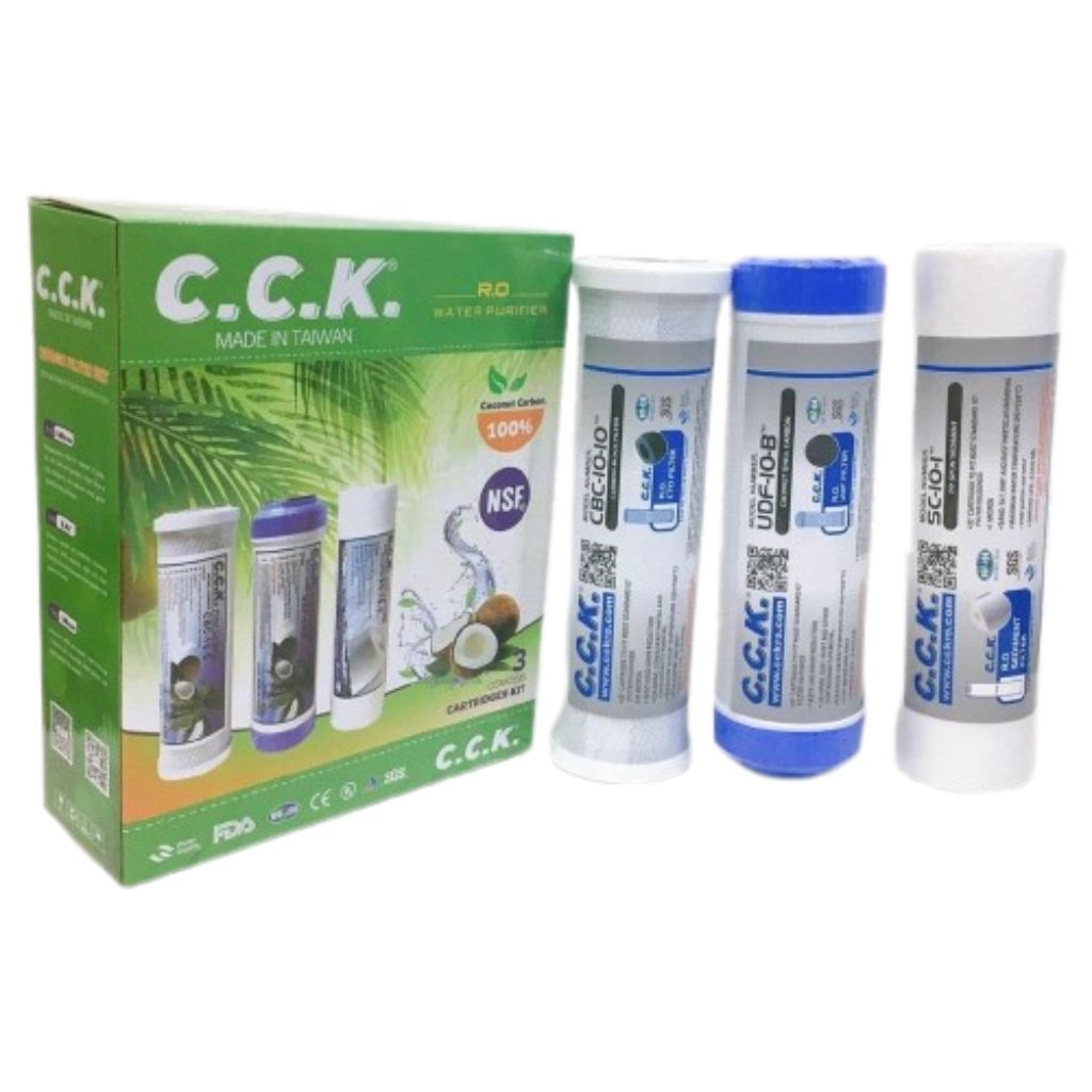 Bộ lõi lọc 1,2,3 C.C.K chính hãng Taiwan