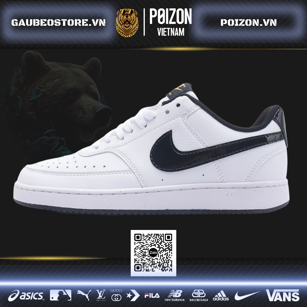 Giày Best Original Quality *like*auth like*authentic Sneaker *_Nike Court Vision Low_* DV1899-100