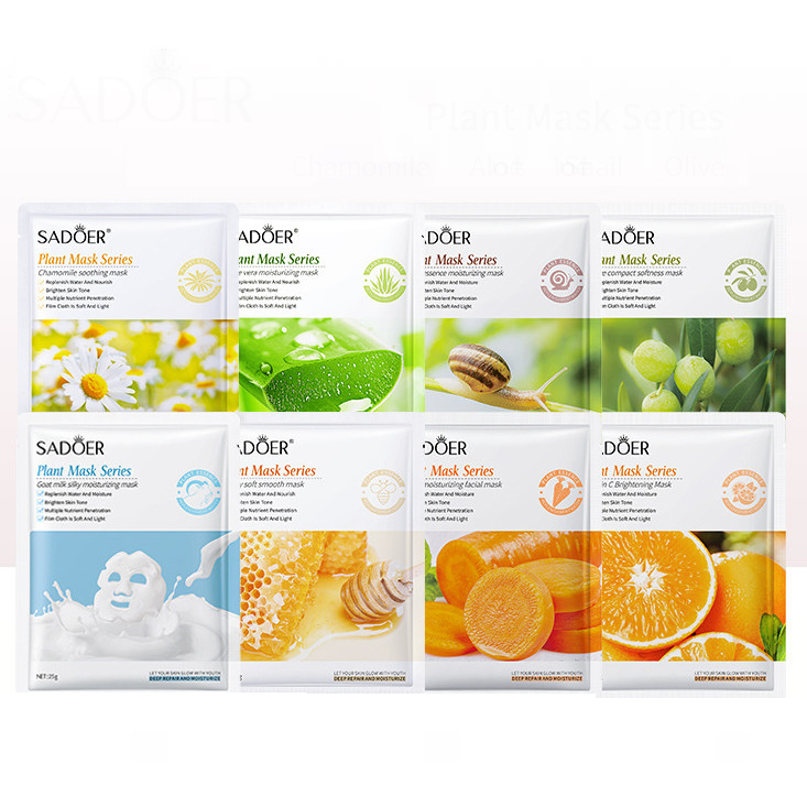 SET 10 Mặt Nạ Giấy cấp ẩm, dưỡng da, mặt nạ dưỡng da Sadoer   BIGSALEMART  S1-10