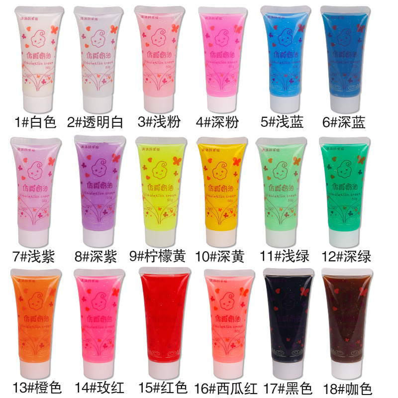 Kem thạch decor toploader 50g kèm sẵn đâu bắt keo