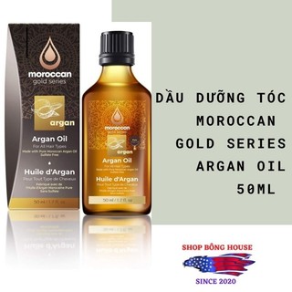 Tinh dầu dưỡng tóc moroccan gold series argan oil 50ml