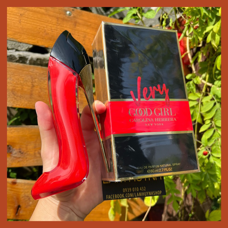 Nước hoa GOOD GIRL Carolina Herrera Guốc đen đỏ vàng hồng blush 5ml - 10ml