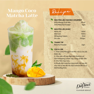 Mứt Xoài / Mango Fruitmix - DaVinci Gourmet (1L)