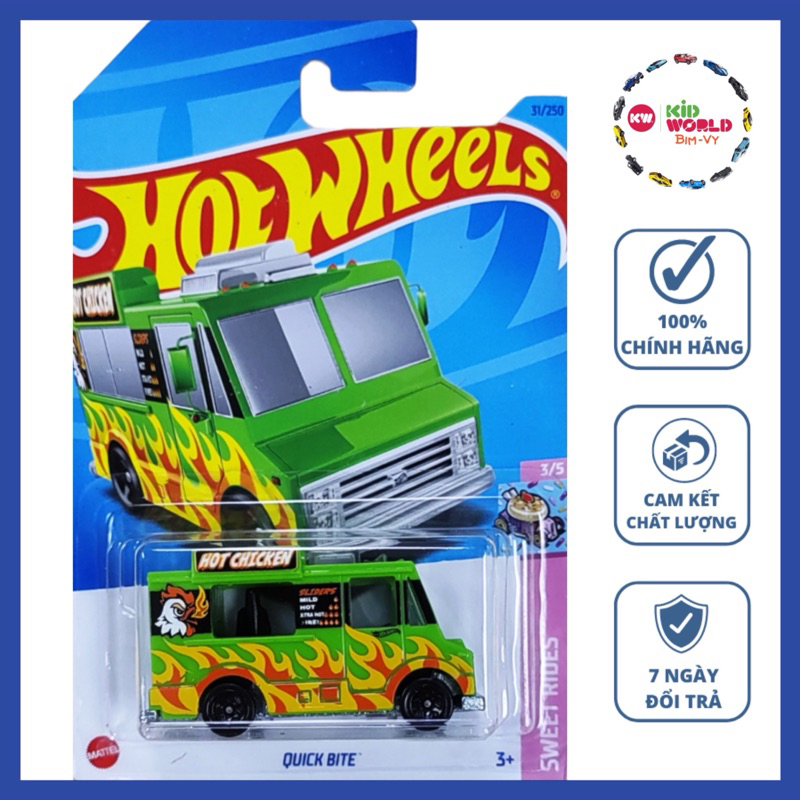 Xe mô hình Hot Wheels basic Quick Bite HKJ92.