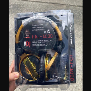 TAI NGHE POWERNEER DJ-1000 GOLD CỰC NGON CHO DJ ÂM THANH HAY