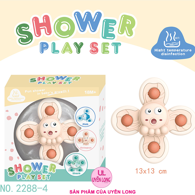 Con Quay, Spinner Chong Chóng Dán Tường Hình Thú Vui Nhộn, Giúp Bé Tập Đứng Và Đi Men, Phân Loại 2,3,4,5 Cánh