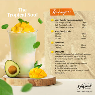 Mứt Xoài / Mango Fruitmix - DaVinci Gourmet (1L)