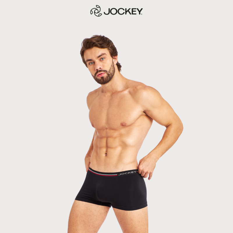 Quần Lót Nam Jockey Dáng Trunk Boxer Seam Free Mềm Mại Kháng Khuẩn - J9118