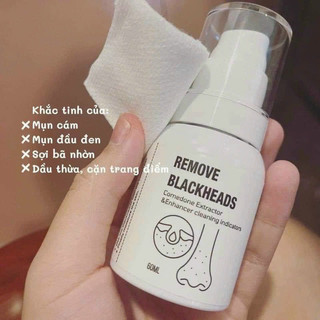 Remove Blackhead - Lột mụn đầu đen