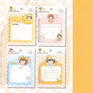 Set 30 tờ Giấy note cute lovelyhouse NOTE30CUTE