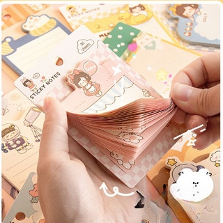 Set 30 tờ Giấy note cute lovelyhouse NOTE30CUTE