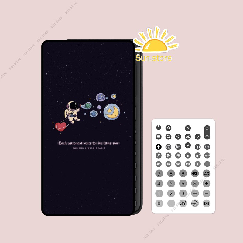 Skin dán máy tính casio cầm tay