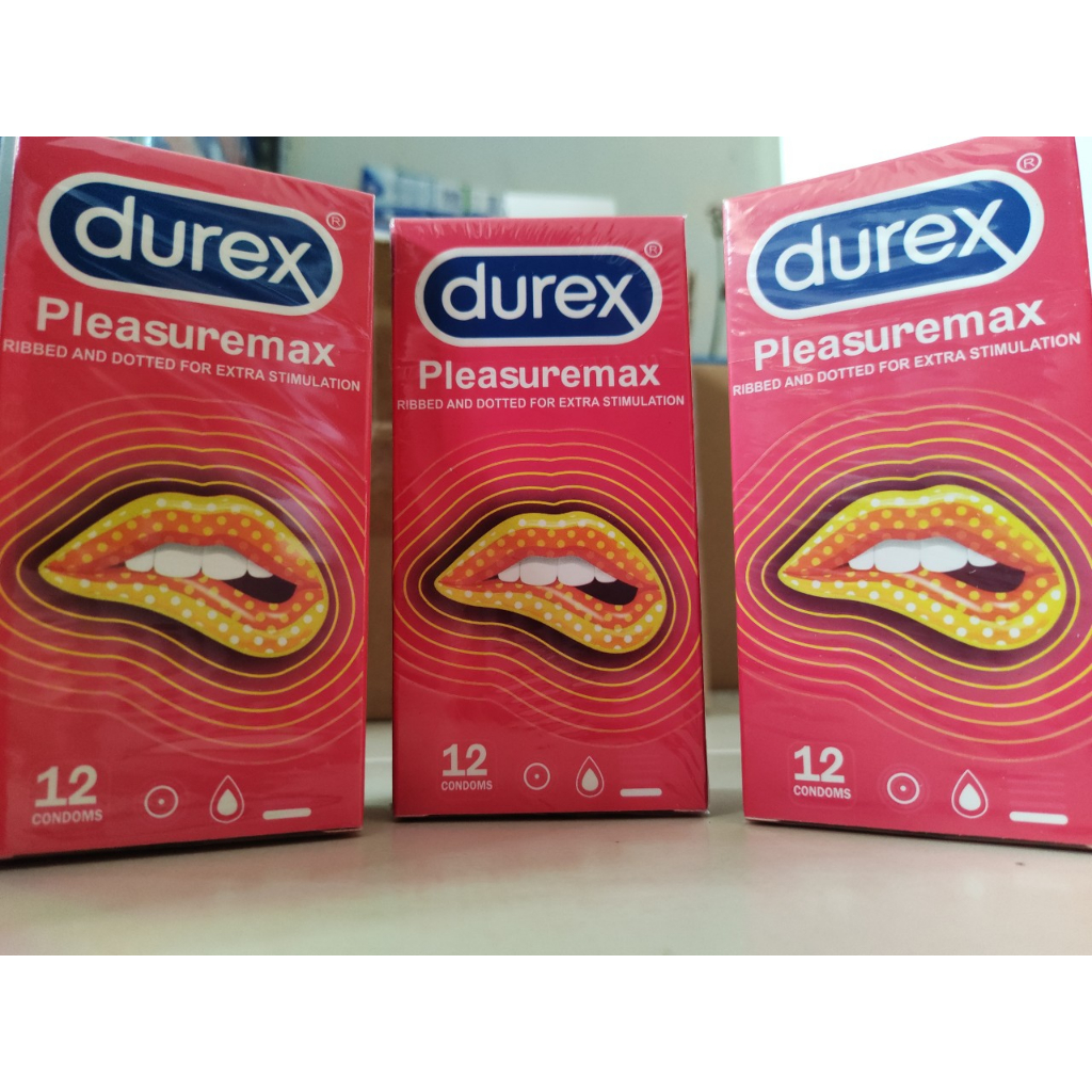 Bao Cao Su Gai Gân Durex Pleasuremax - Tăng Cảm xúc Theo Từng Nhịp - Hộp 12 Cái