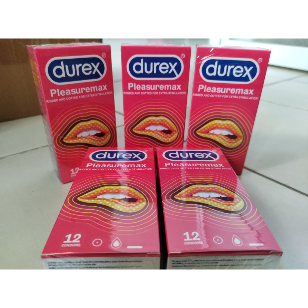 Bao Cao Su Gai Gân Durex Pleasuremax - Tăng Cảm xúc Theo Từng Nhịp - Hộp 12 Cái