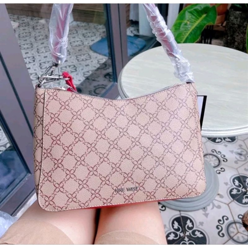 Túi Xách Nine West Colby Crossbody NYC522114 màu nâu 💯Chuẩn Authentic