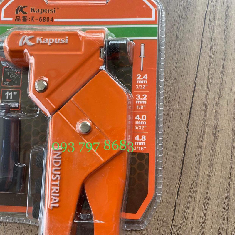 Kìm rút đinh tán rive Nhật Bản KAPUSI 11 inch