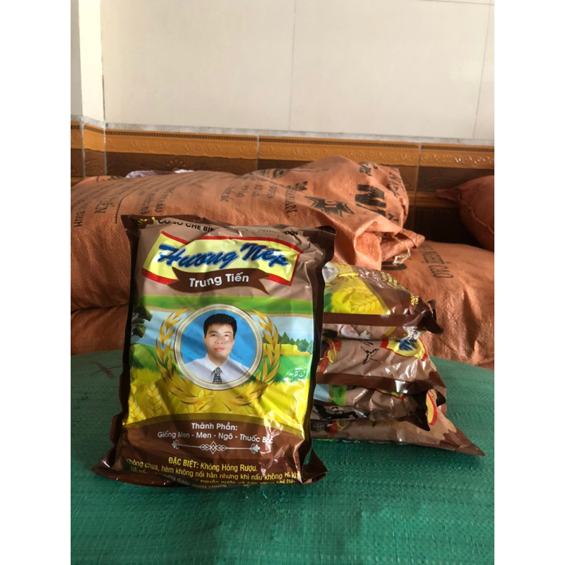 MEN RƯỢU HƯƠNG NẾP TRUNG TIẾN GÓI 500G