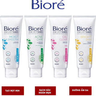 Sữa rửa mặt nữ biore 100g/50g srm cho da mụn,da nhờn