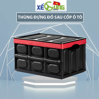 Thùng Đựng Đồ Cốp Sau Ô Tô Tiện Lợi - Có Thể Gấp Gọn