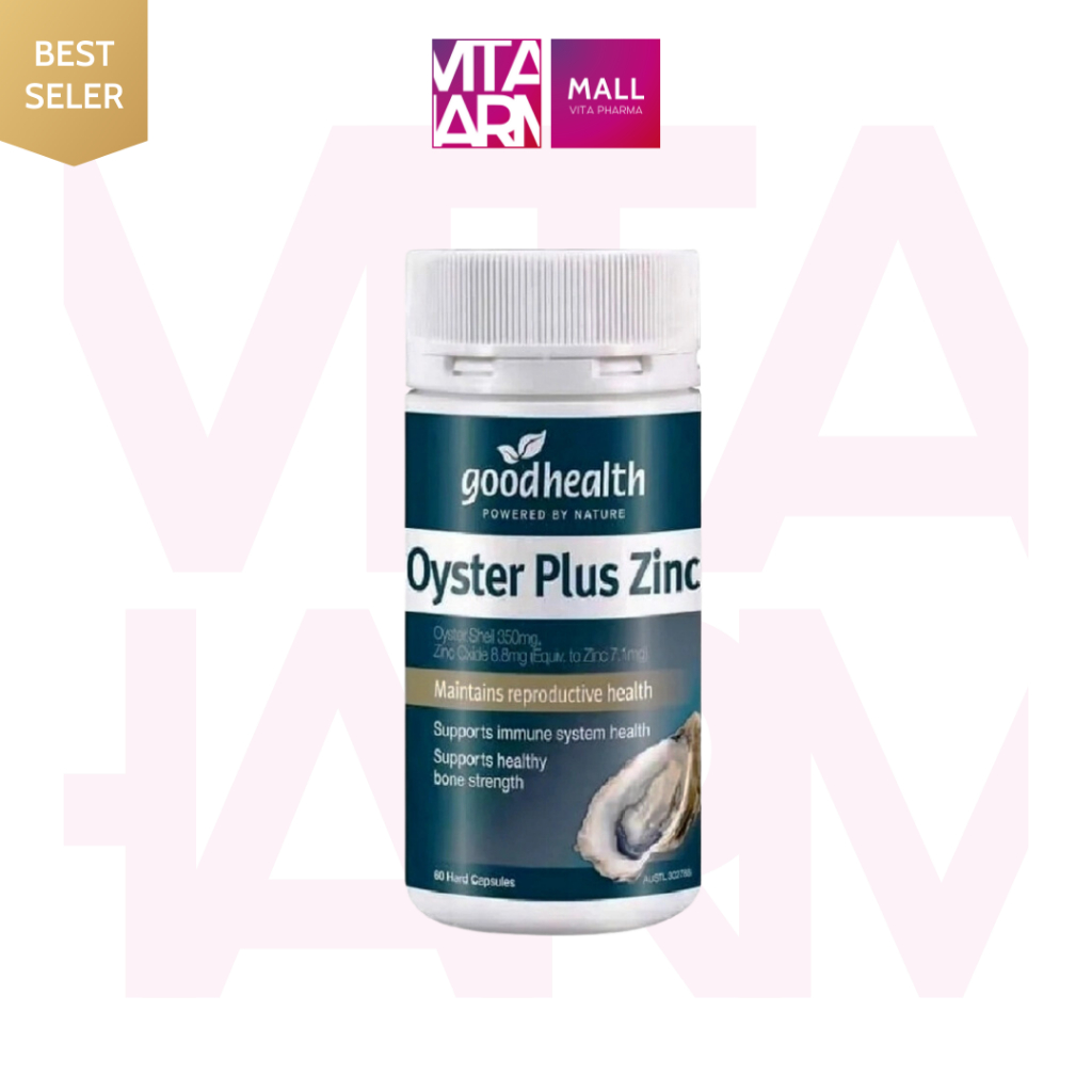 Viên Tinh Chất Hàu Cao - Oyster Plus Zinc Goodhealth Úc (60 Viên)