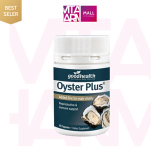 Viên Uống Tinh chất hàu lùn Oyster Plus ZinC Good Health 60 viên - hàng Úc