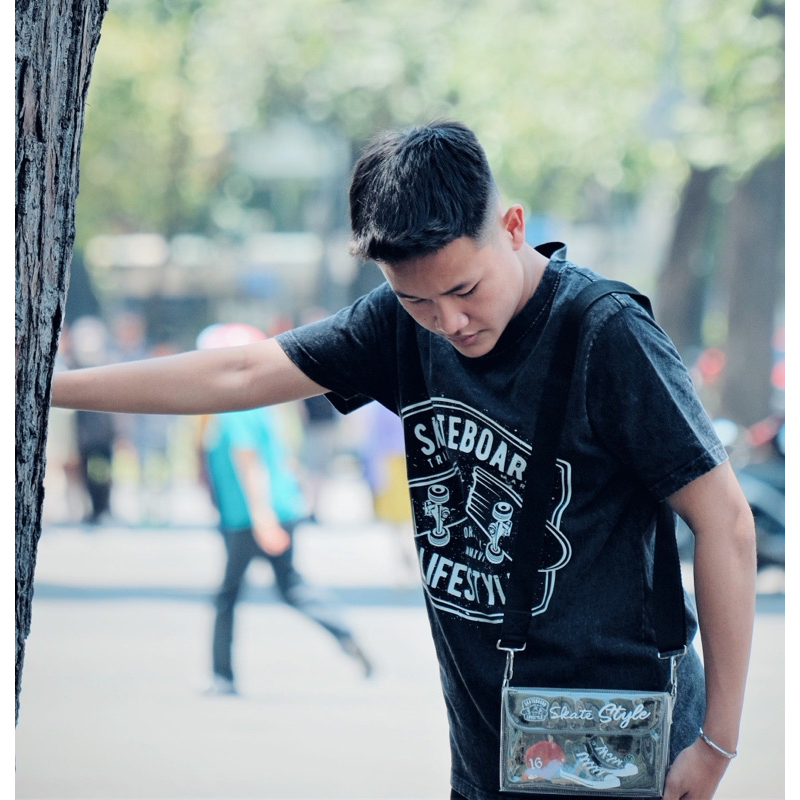 #tuicustom Túi custom Skate Board, túi đeo chéo nam nữ