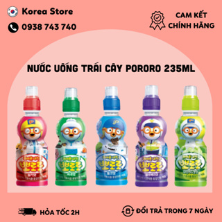 Nước uống trái cây cho bé Pororo Hàn Quốc 235ml