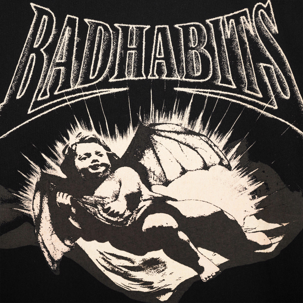 Bad Habits - Áo thun Fallen Angel Tee Unisex cotton thoáng mát thời trang Local Brand