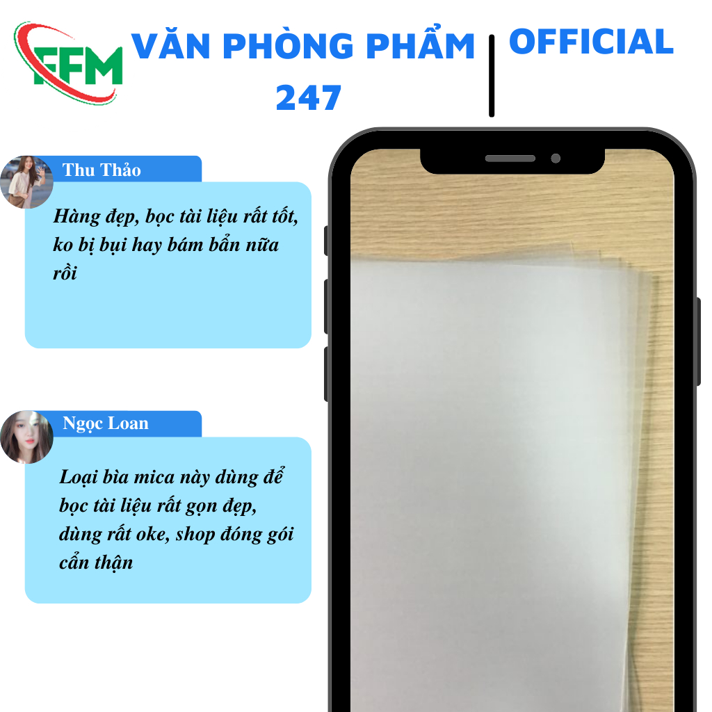 BÌA MICA TRONG: Bảo vệ và trưng bày tài liệu một cách chuyên nghiệp