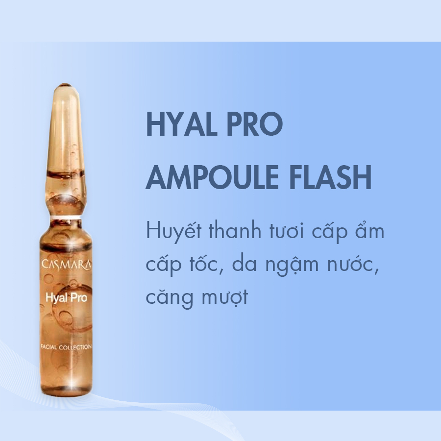 Huyết Thanh Dưỡng Ẩm Cấp Tốc Casmara Hyal Pro Ampoule Flash