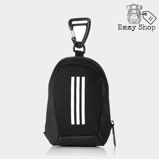 Móc Khóa Balo Adidas Tiny Bag FQ2449 Black Dạng Balo Mini Nhỏ Có Quai Đeo Emmyshop
