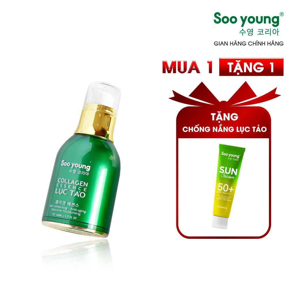 Serum tinh chất Lục Tảo SooYoung 50ml