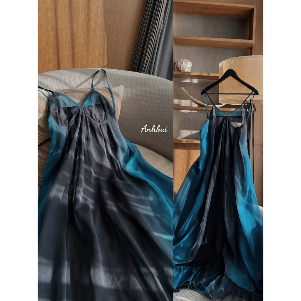 Váy Maxi Dáng Dài Đi Biển - Đầm Nữ Hai Dây Thời Trang Phong Cách Sang Chảnh, Quyến Rũ