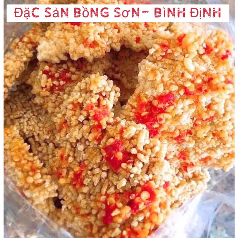1KG_ CƠM CHÁY CHIÊN MẮM TỎI ỚT_ĐẶC SẢN BỒNG SƠN-MÓN NGON BÌNH ĐỊNH