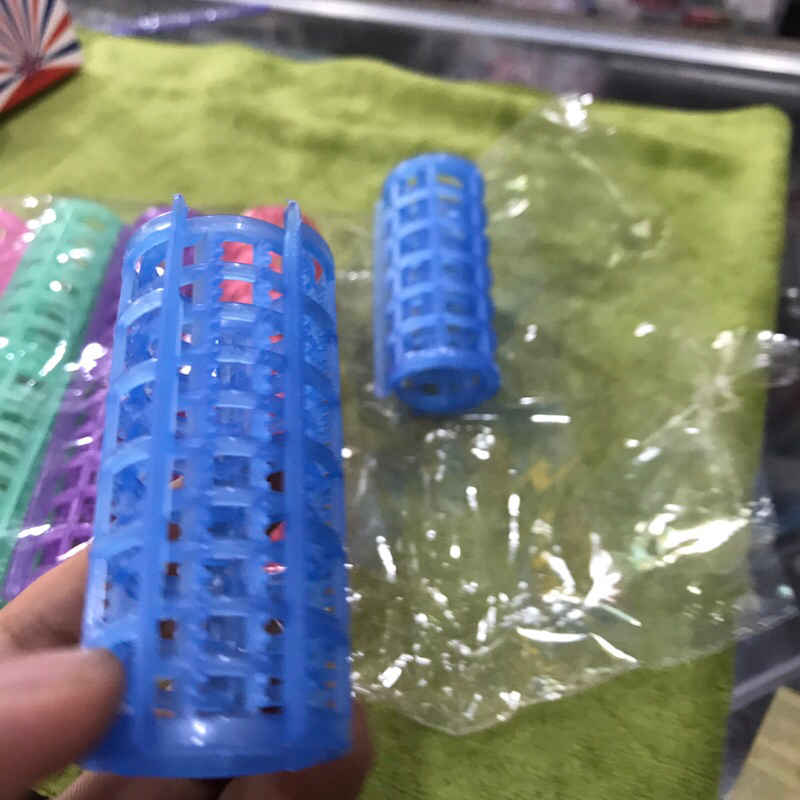 1 bịch 10 cái ống Chụp tóc(màu ngẫu nhiên)