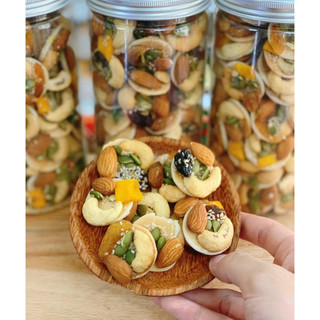 Bánh đồng tiền mix hạt dinh dưỡng - bánh mix hạt 500g