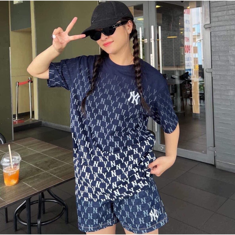 SET BỘ MLB UNISEX NAM NỮ COTTON