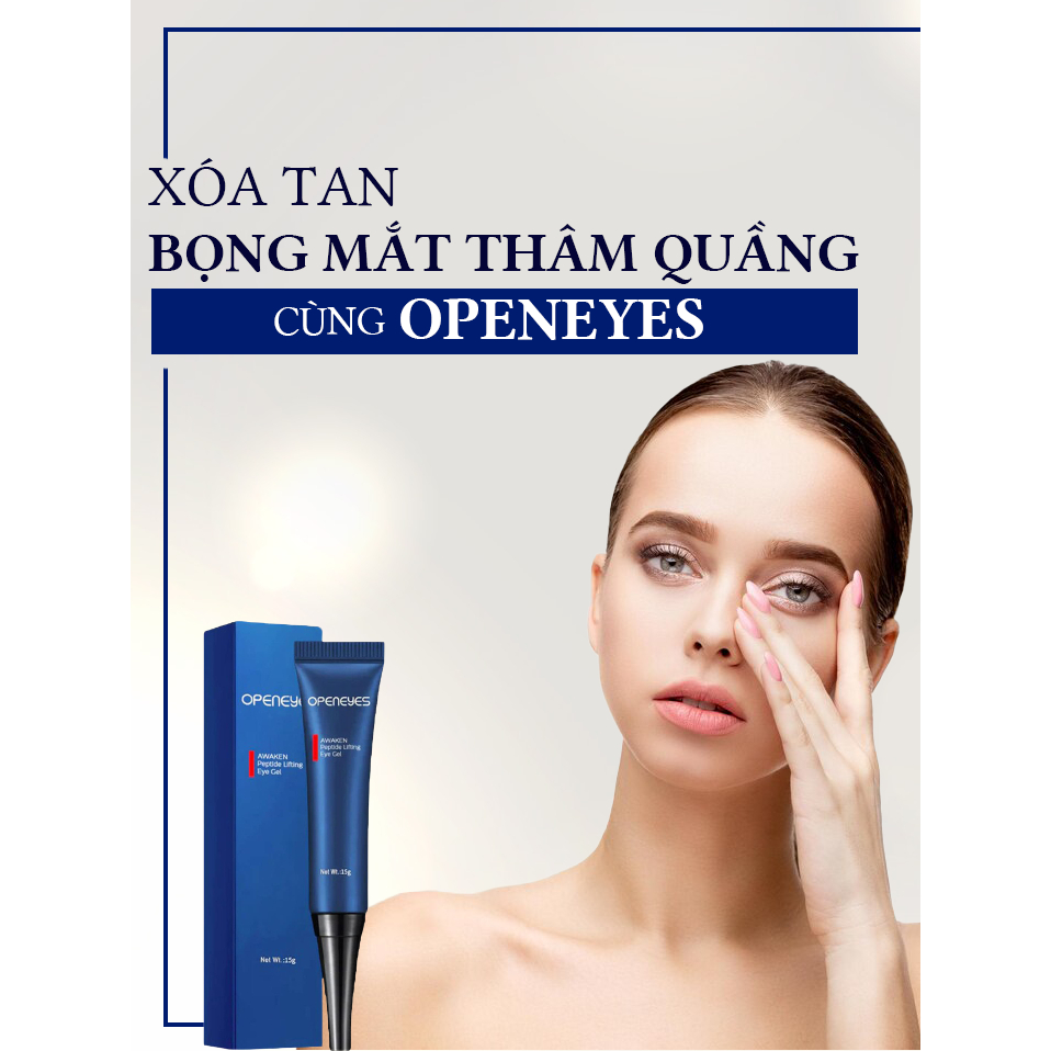 OpenEyes Kem xóa bọng mắt nhập khẩu chính hãng 15gr