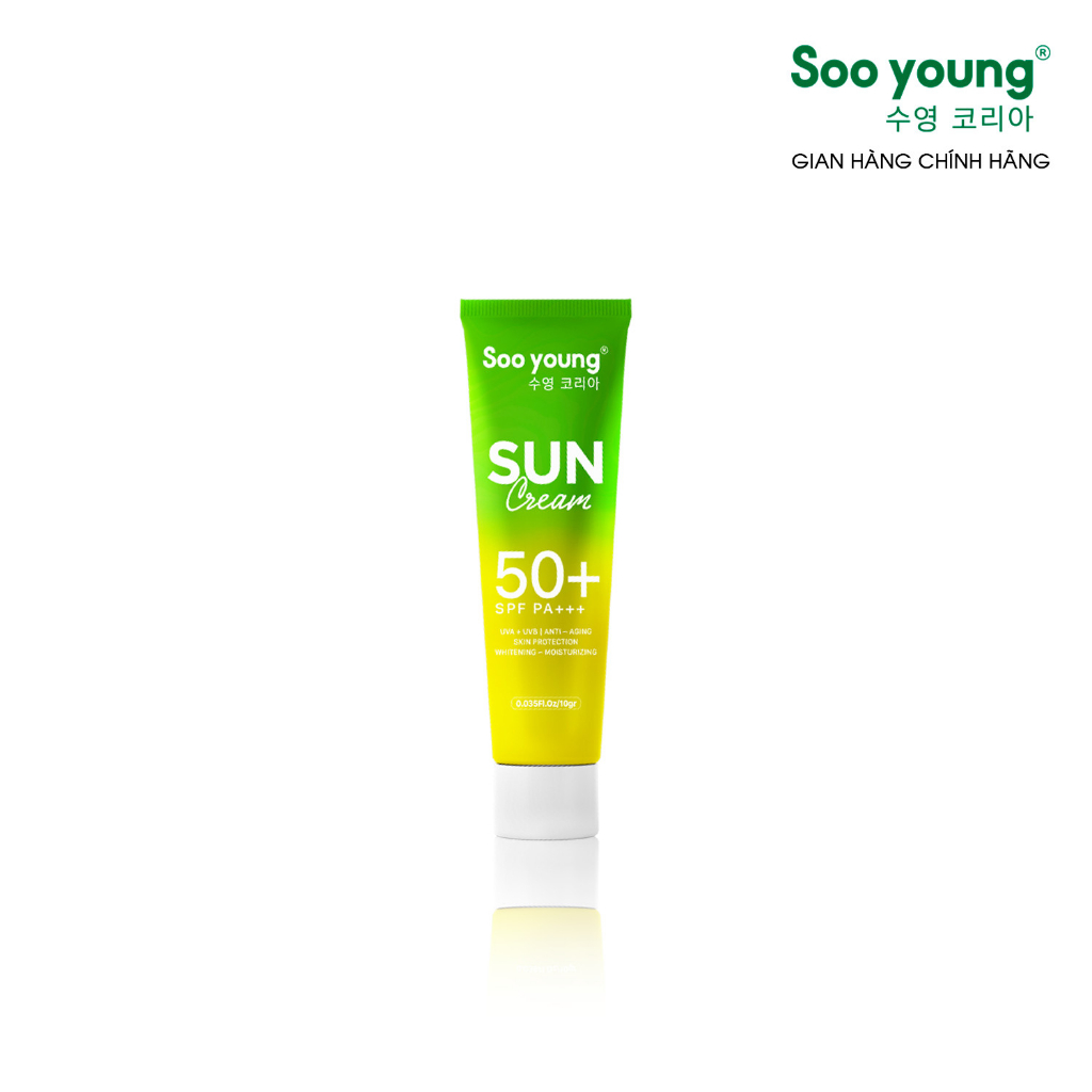 Kem chống nắng Lục SOOYOUNG KOREA FPS 50+ 10ml