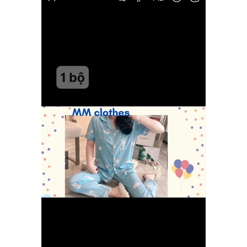 Đồ bộ thanh lí giá rẻ nhanh tay dưới 65kg thun lạnh