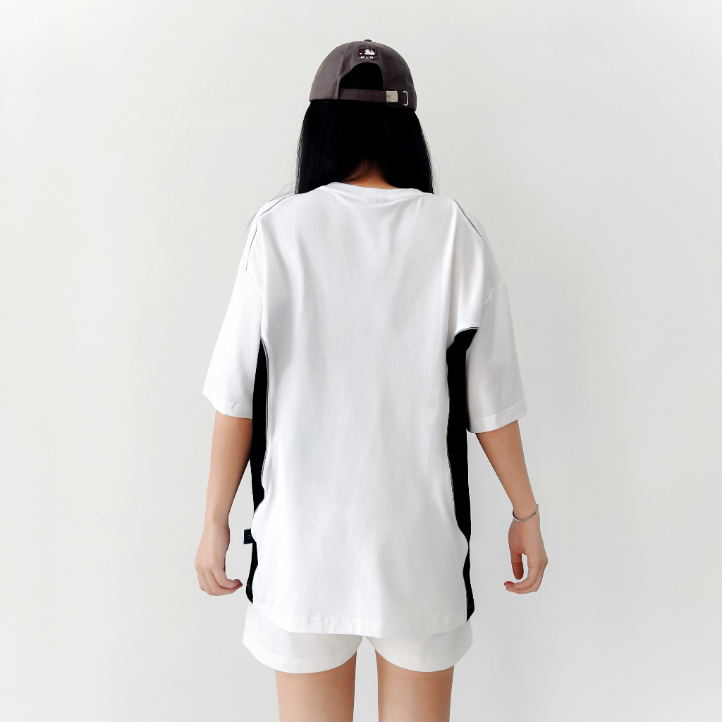 Áo thun Vergency nam nữ 011 BlokeCore/ Gray, white