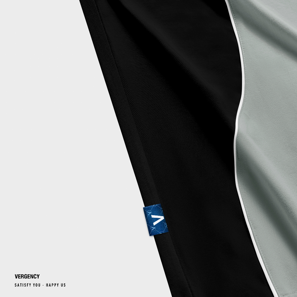 Áo thun Vergency nam nữ 011 BlokeCore/ Gray, white