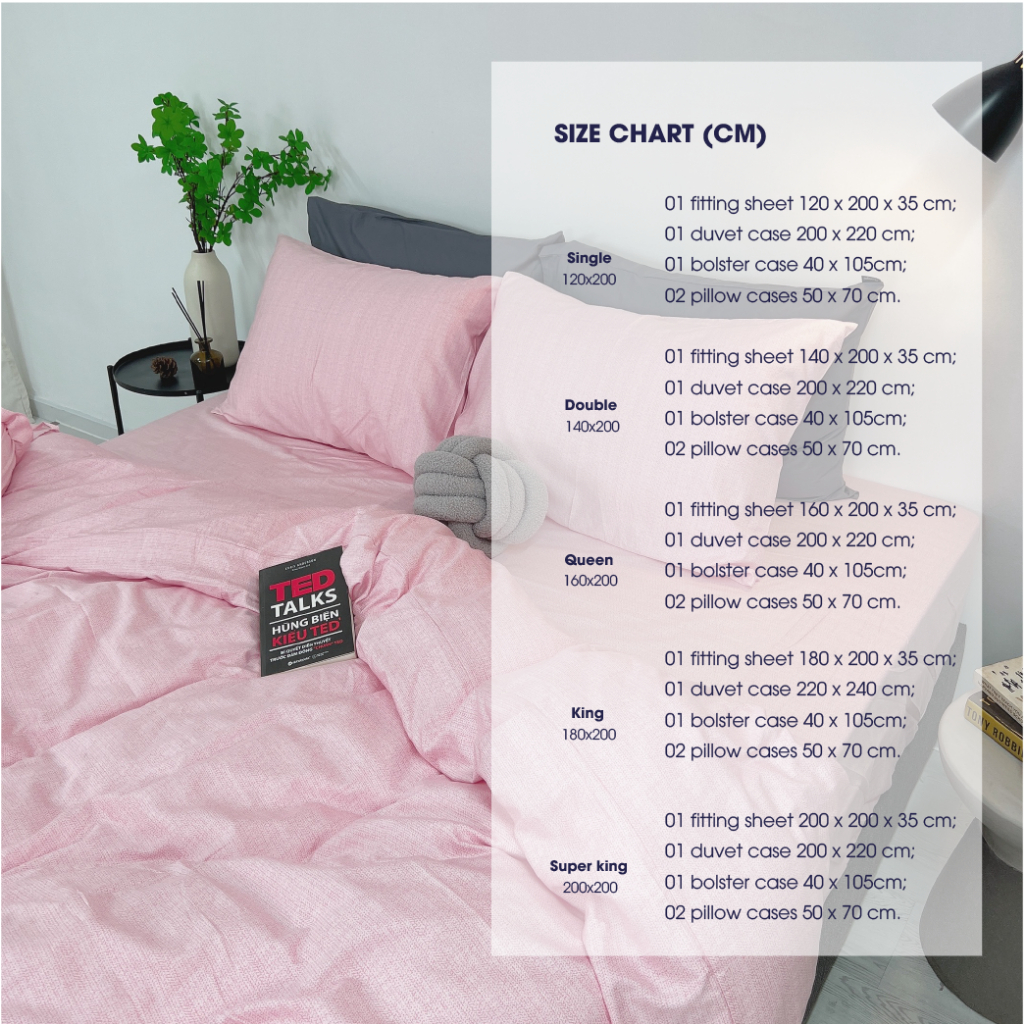 [CM2083] Bộ chăn ga lụa Modal Changmi Bedding nhập khẩu Hàn Quốc siêu mềm mượt mát, Chăn ga hè được yêu thích - 5 món